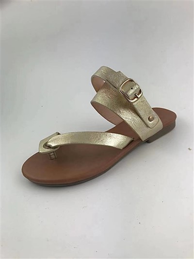 Sandalau siâp Bwcl Metel